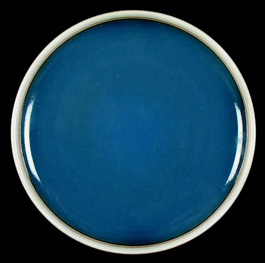 French Blue (Coupe) Dinner Plate by Heath-1