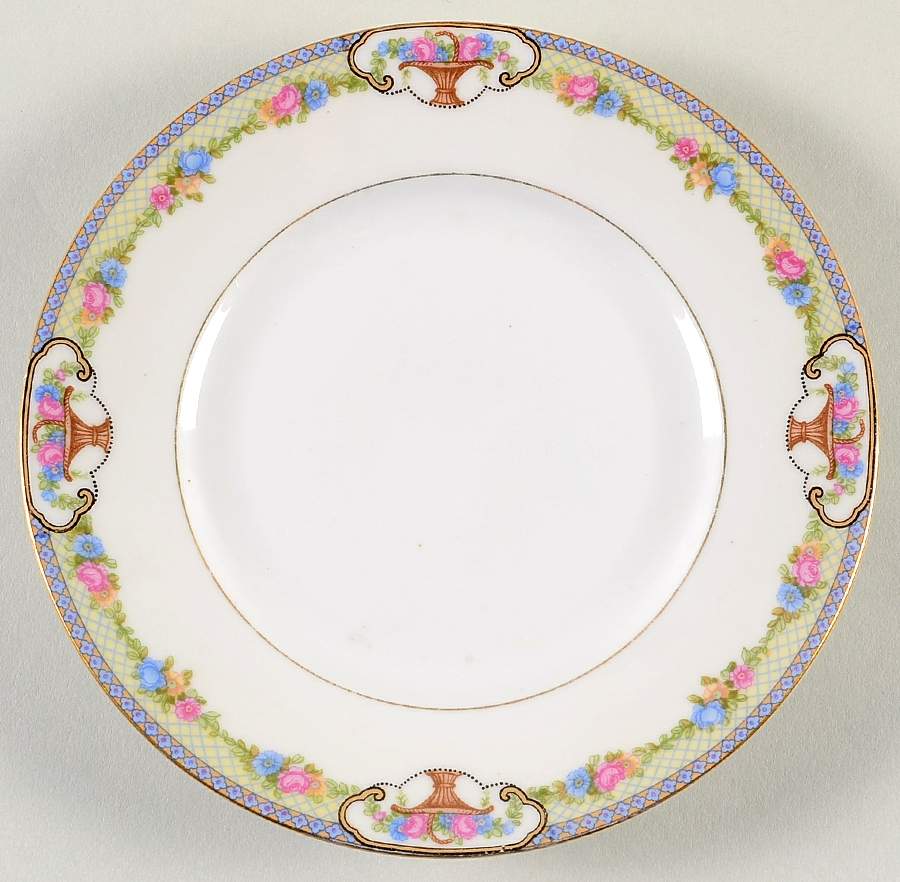 HWC22 Bread & Butter Plate by HW (Germany, Czech)-1