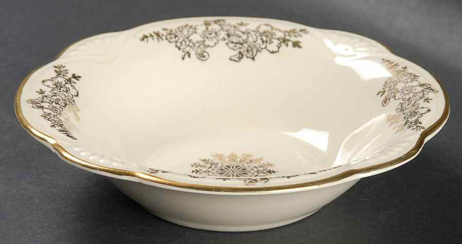 Golden Rose (Marigold Shape) Fruit/Dessert (Sauce) Bowl by Homer Laughlin -1