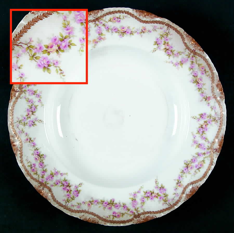 Schleiger 145-4 Large Rim Soup Bowl by Haviland-1