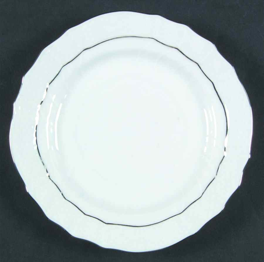 Platinum Edge Bread & Butter Plate by Herend-1