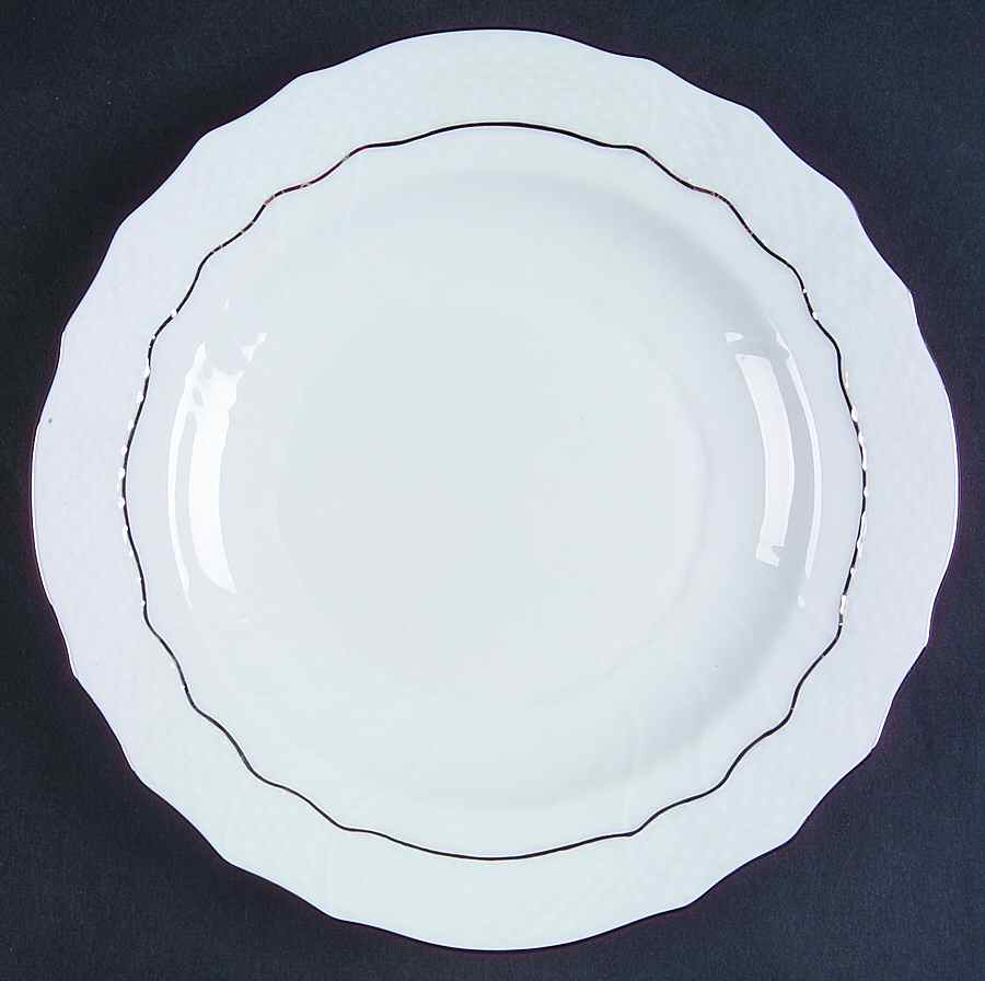 Platinum Edge Salad Plate by Herend-1