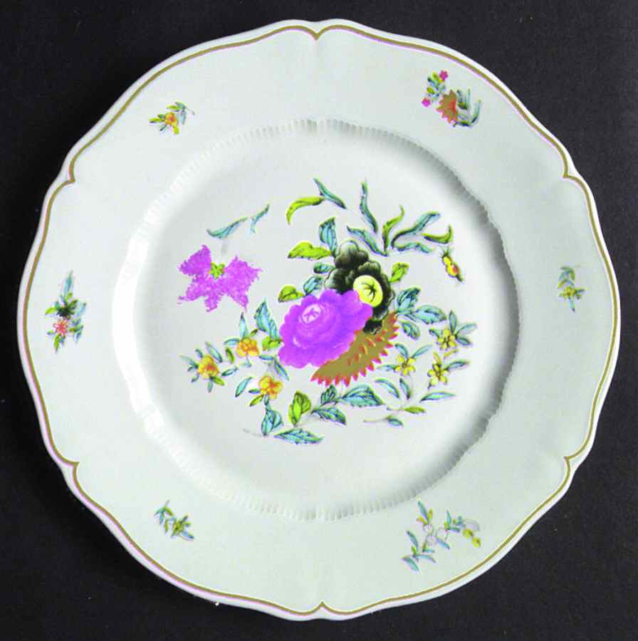 Pondichery Dinner Plate by Haviland-1