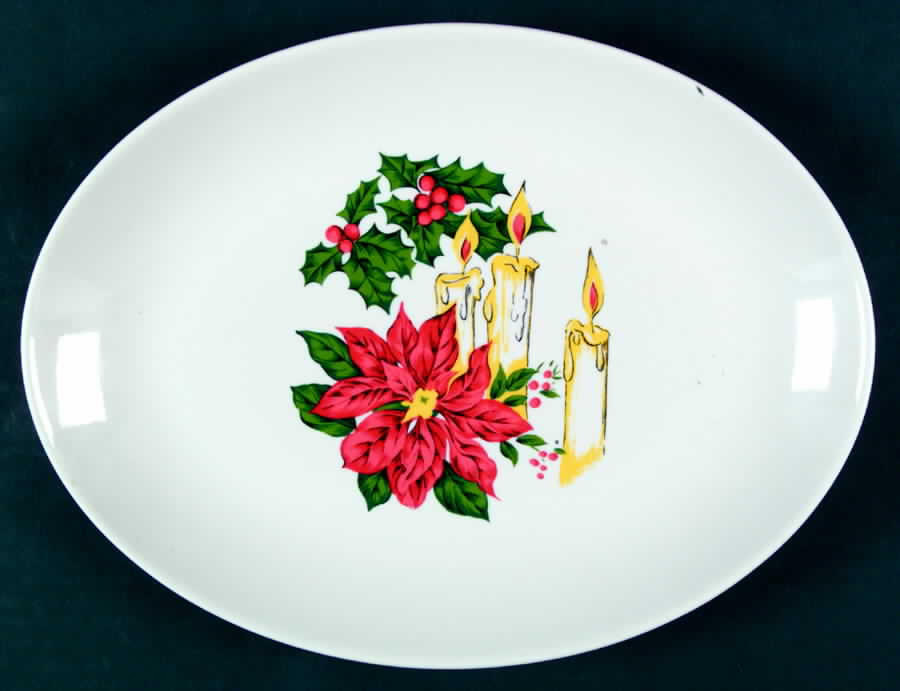 HLC2306 11" Oval Serving Platter by Homer Laughlin -1