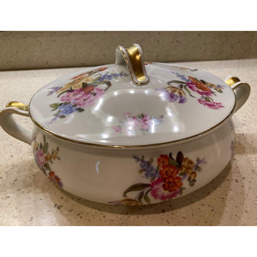 H2580 Round Covered Vegetable by Haviland-1