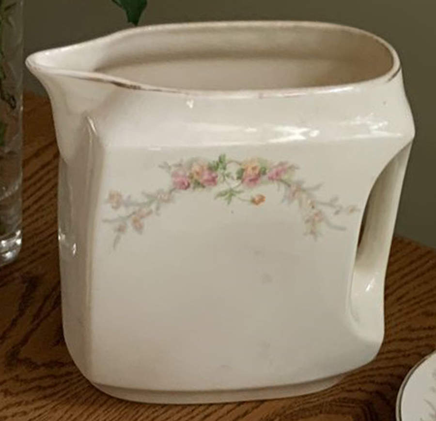 Sweetheart Rose (Virginia) Creamer by Harker-1
