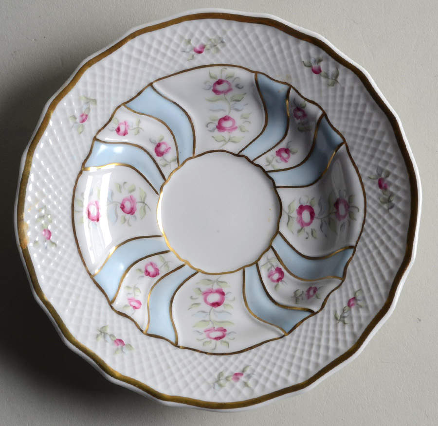 Savaria (Blue) Saucer by Hollohaza-1