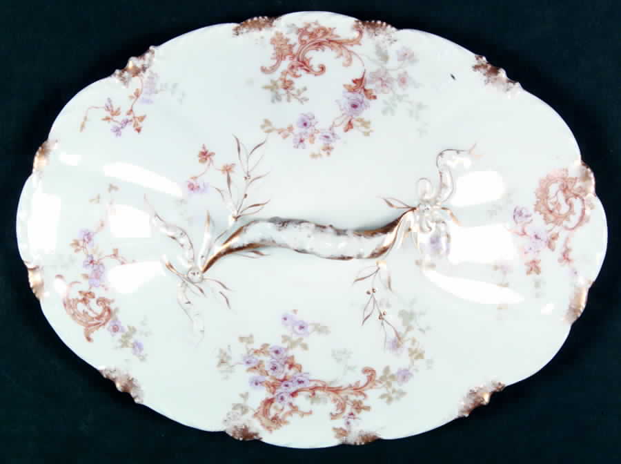 Schleiger 144-1 Lid for Oval Vegetable by Haviland-1