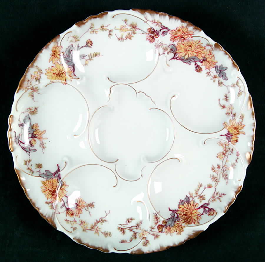 Schleiger 478-3 Oyster Plate by Haviland-1