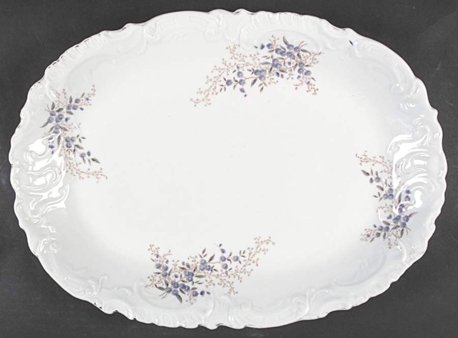 HQC2 18" Oval Serving Platter by Hinrichs & Co-1
