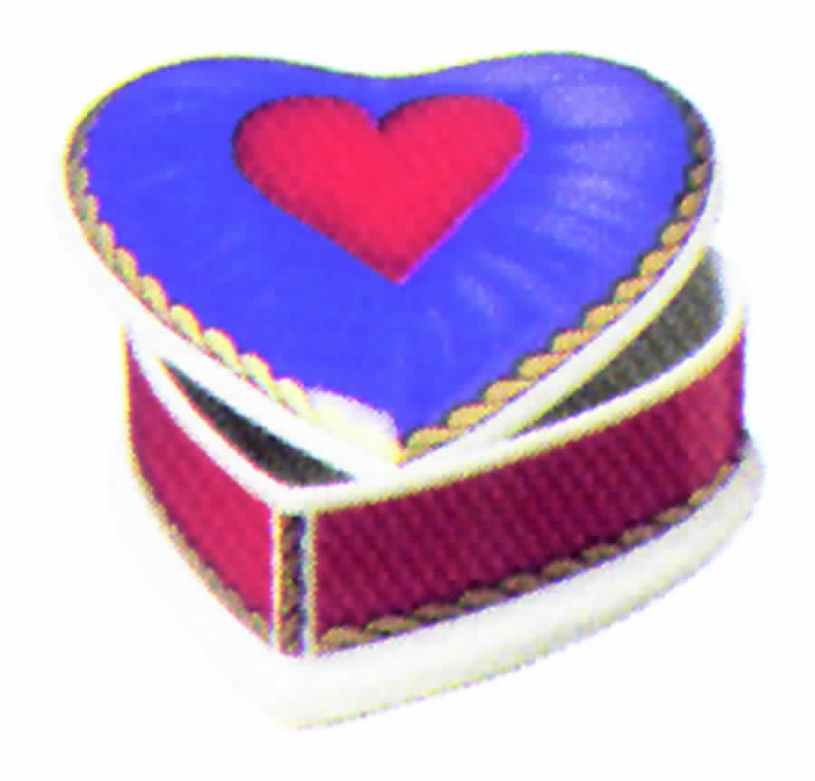 Heart Heart Shape Box & Lid by Hutschenreuther-1
