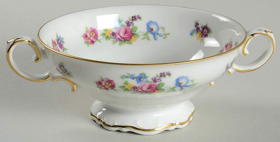 16106 Footed Cream Soup Bowl by Heinrich - H&C-1