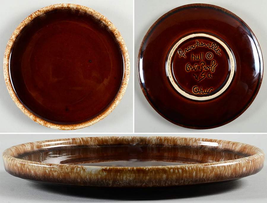 Walnut Ridge Salad Plate by Hull-1