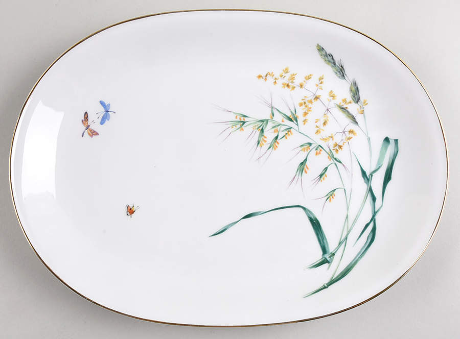Summer 13" Oval Serving Platter by Heinrich - H&C-1