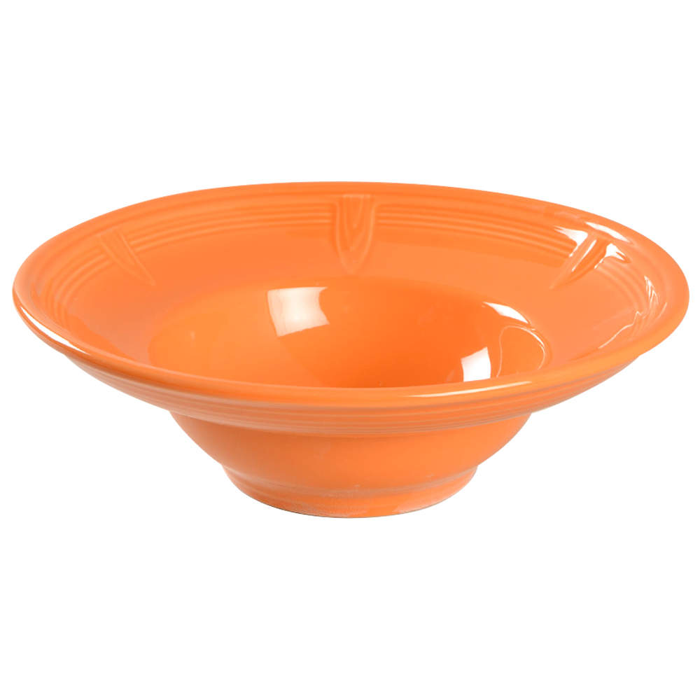 Fiesta Tangerine (Intro 2003) Signature Bowl by Homer Laughlin -1