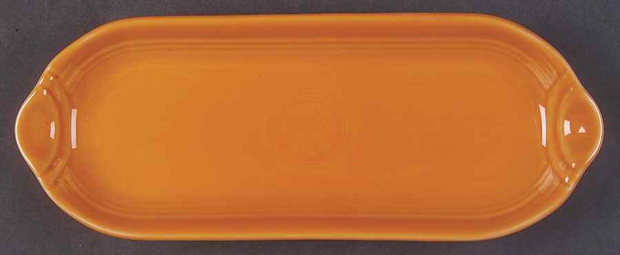 Fiesta Tangerine (Intro 2003) Relish by Homer Laughlin -1