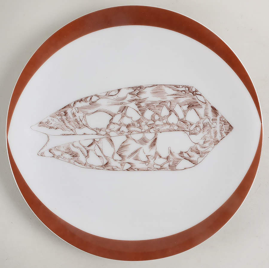 Stix Rare Shell Collection Salad Plate by Heinrich - H&C-1