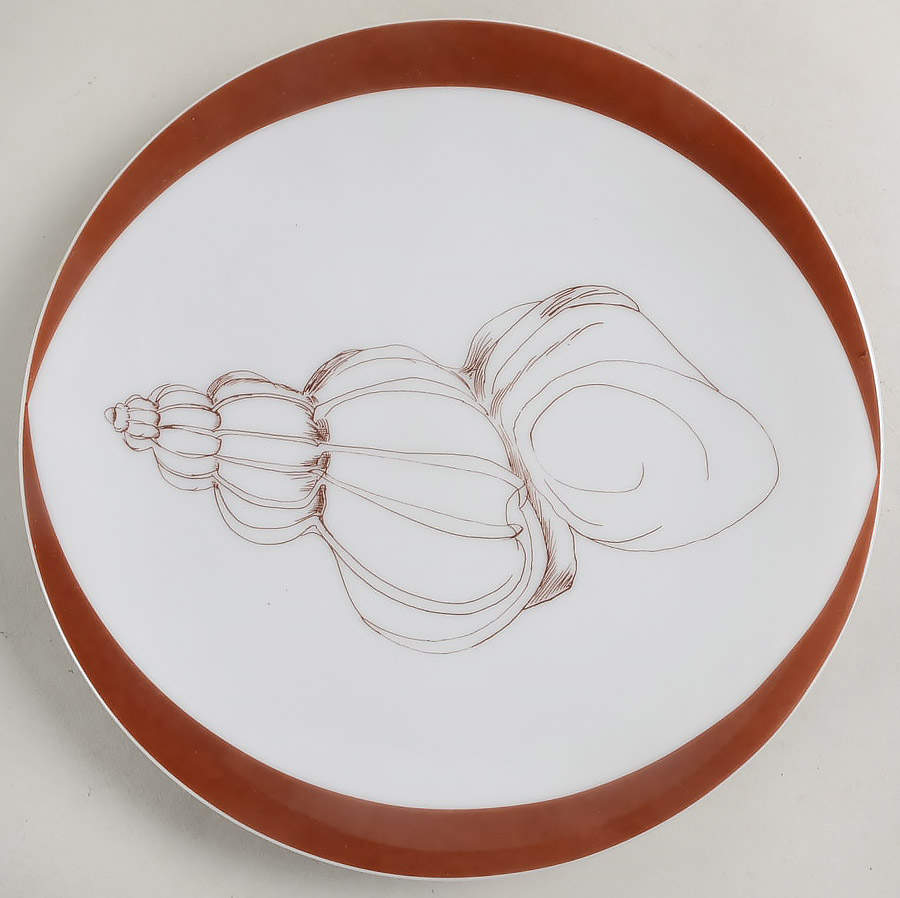 Stix Rare Shell Collection Salad Plate by Heinrich - H&C-1