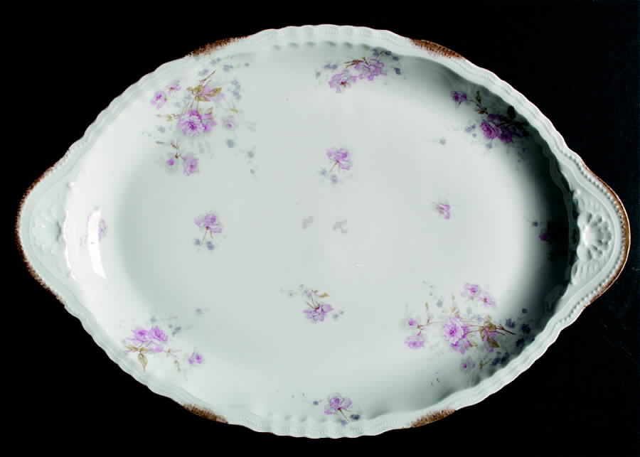 Schleiger 1015-1 16" Oval Serving Platter by Haviland-1