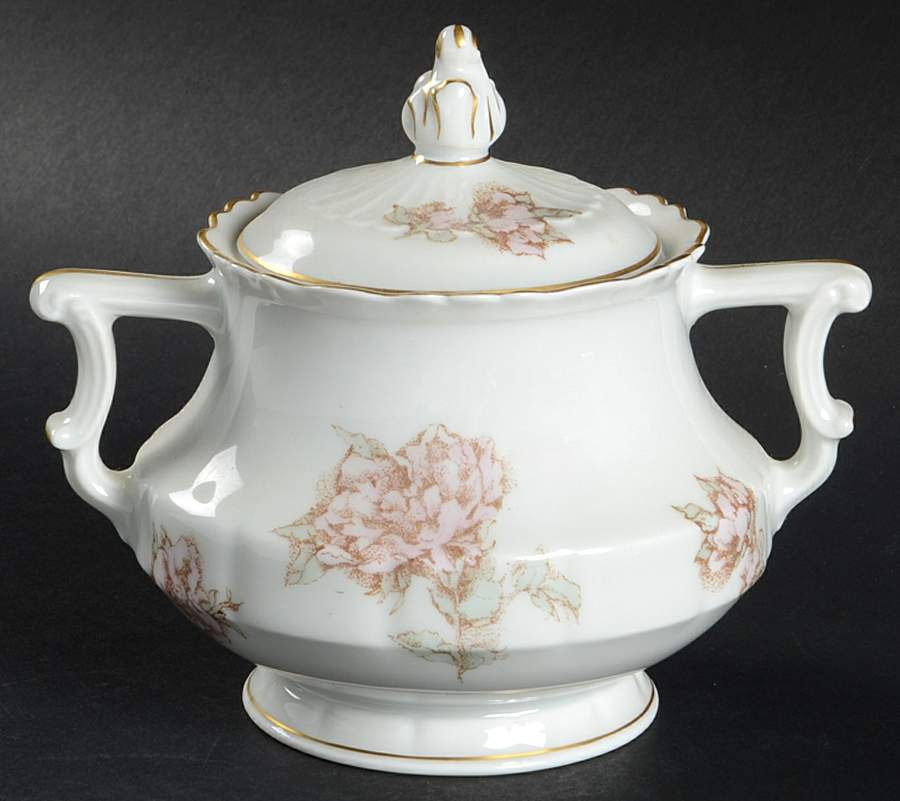 Marcel Sugar Bowl & Lid by Haviland-1