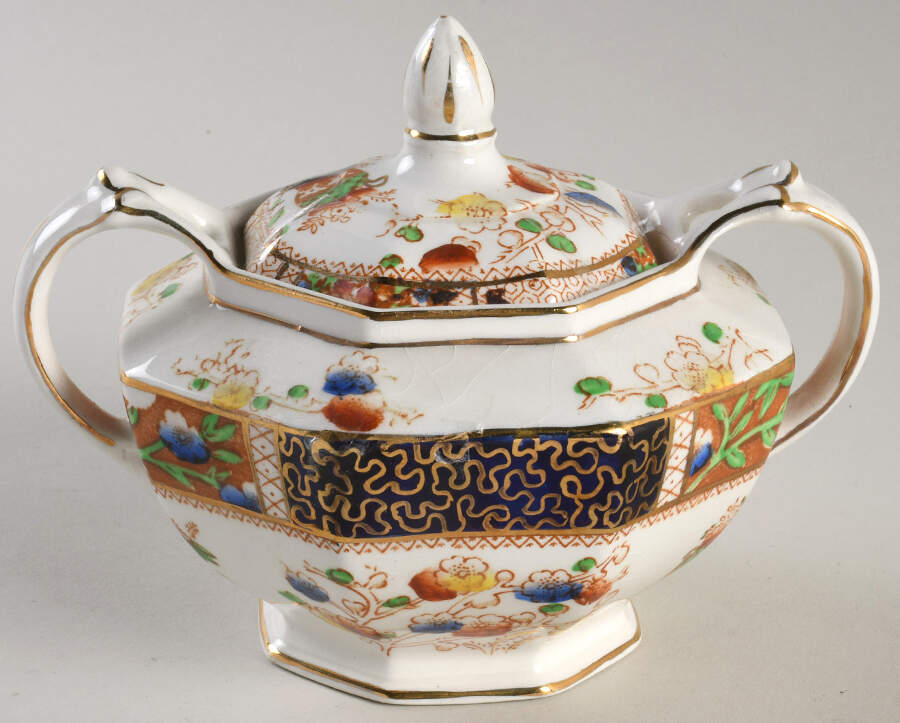 Juan Sugar Bowl & Lid by Thomas Hughes & Sons-1