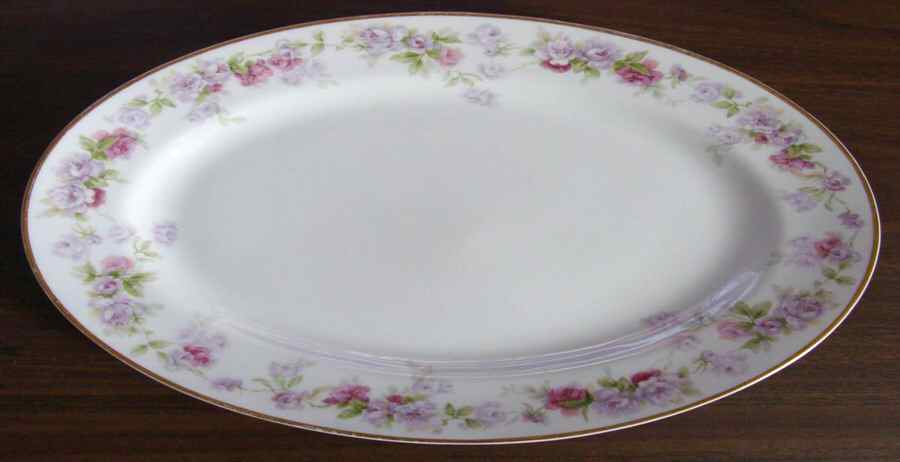 H2602 11" Oval Serving Platter by Haviland-1