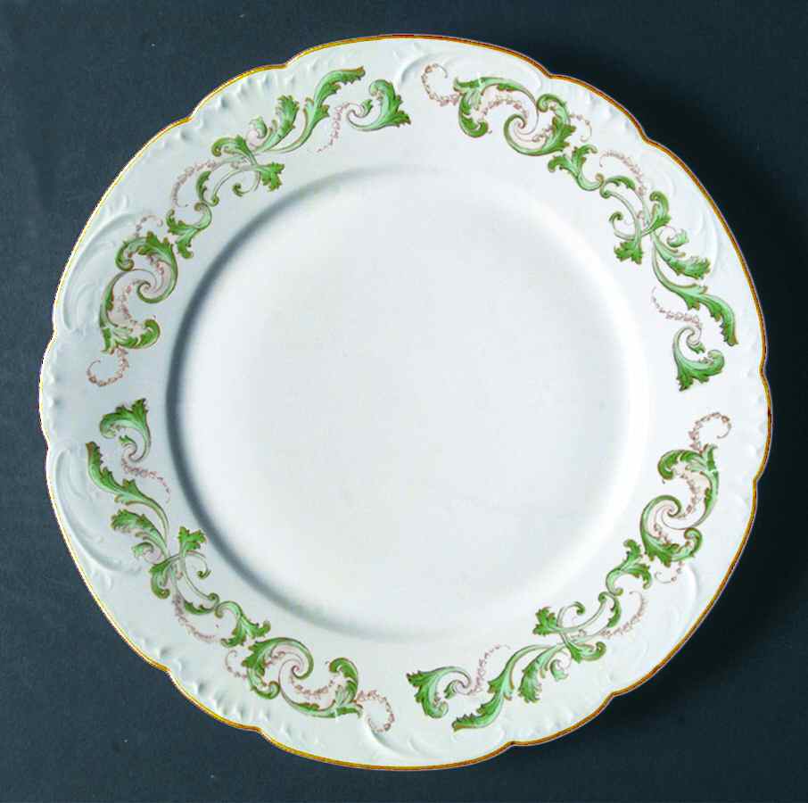 Schleiger 628-1 Dinner Plate by Haviland-1
