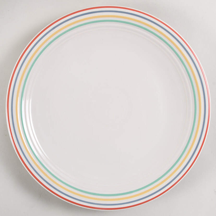 Quatra (Macy's) 12" Chop Plate (Round Platter) by Homer Laughlin -1
