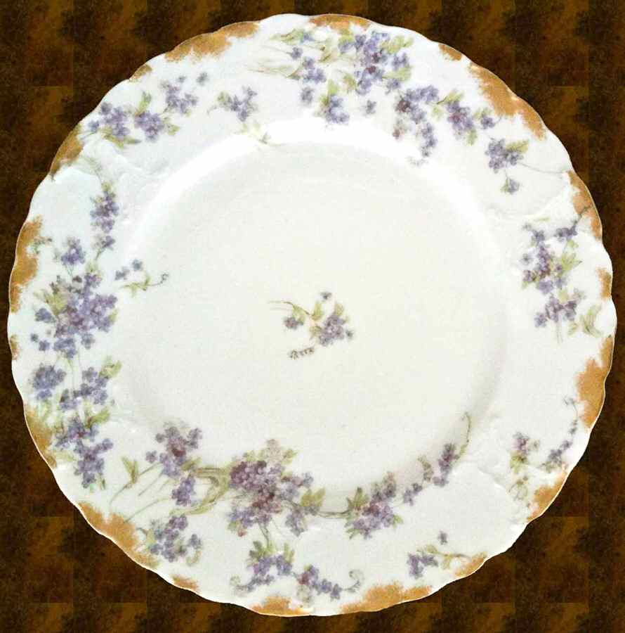 Schleiger 263-1 Dinner Plate by Haviland-1