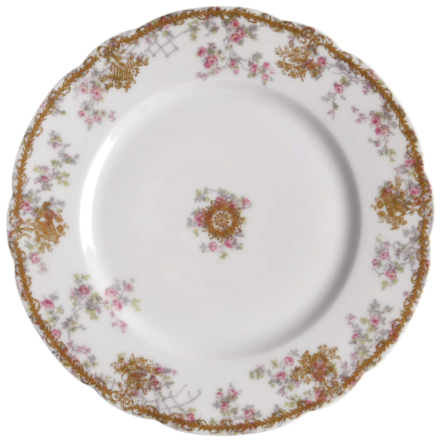 Schleiger 265-1 Luncheon Plate by Haviland-1