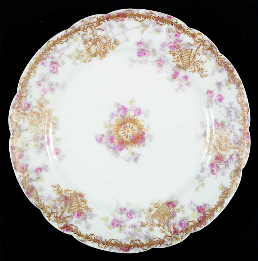 Schleiger 265-1 Bread & Butter Plate by Haviland-1