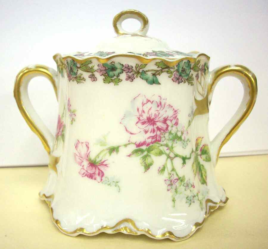 Schleiger 1145-1 Sugar Bowl & Lid by Haviland-1