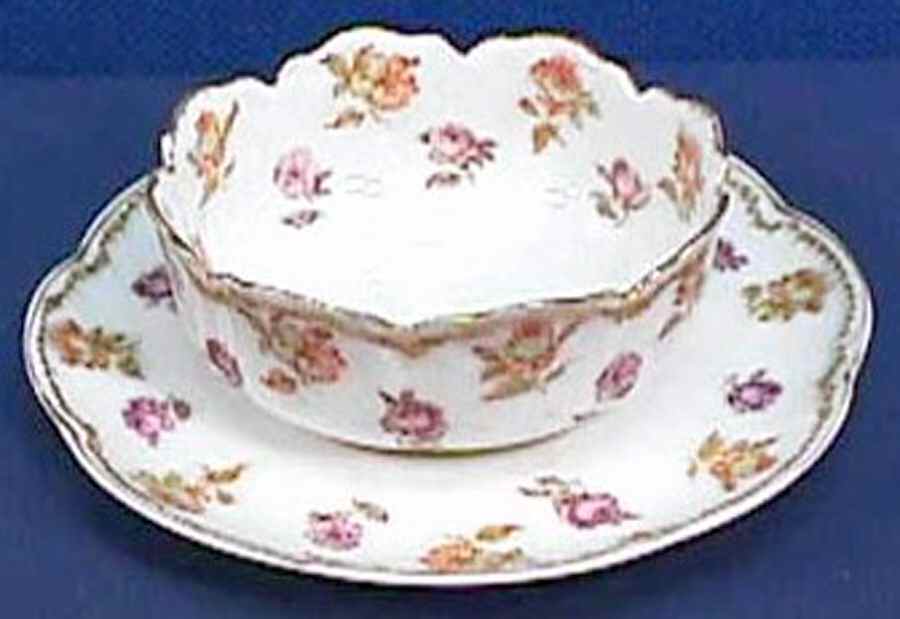 H2611 Ramekin & Saucer Set by Haviland-1