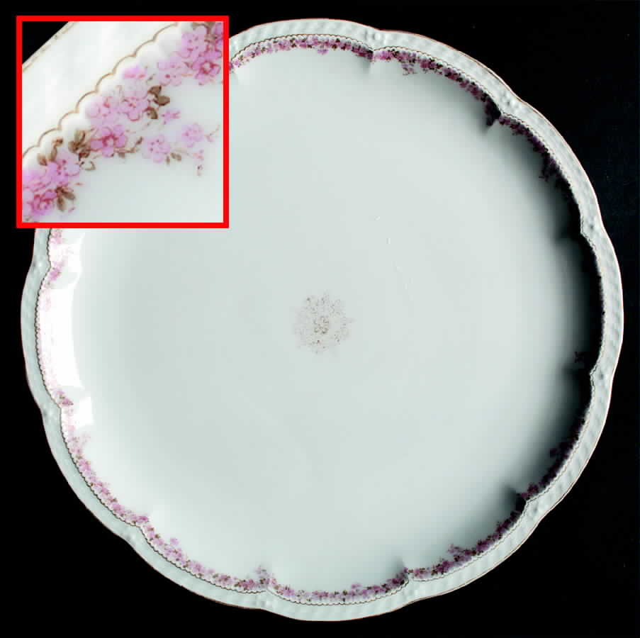 H2616 13" Chop Plate (Round Platter) by Haviland-1