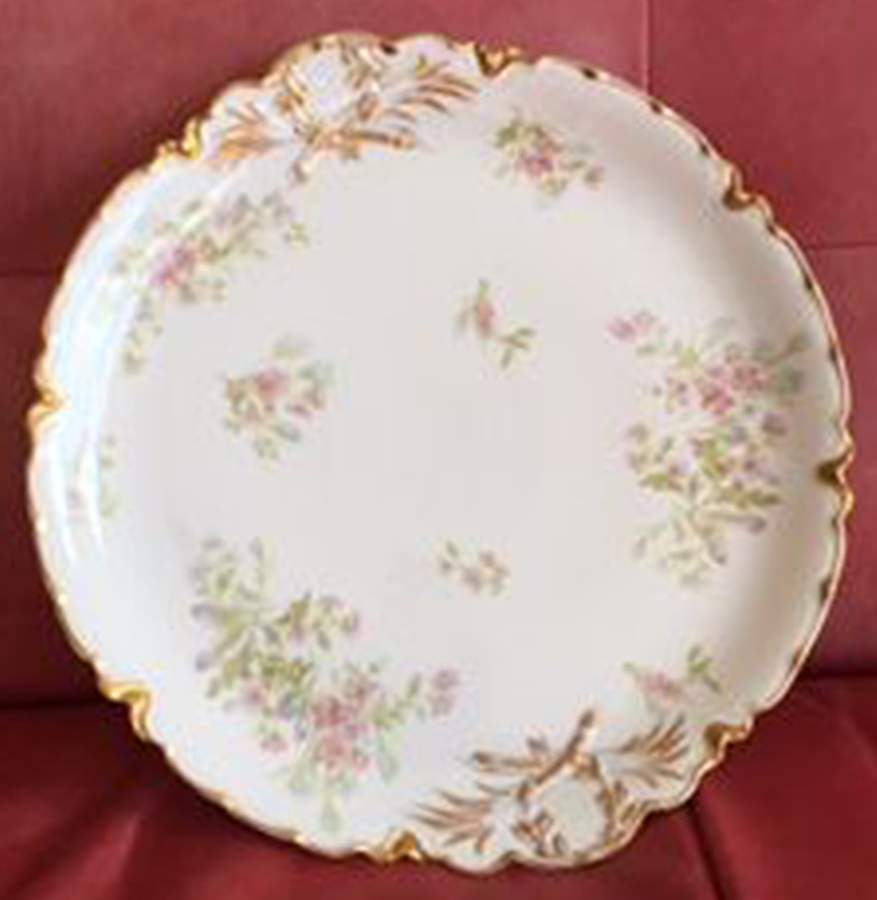 H2631 Handled Cake Plate by Haviland-1