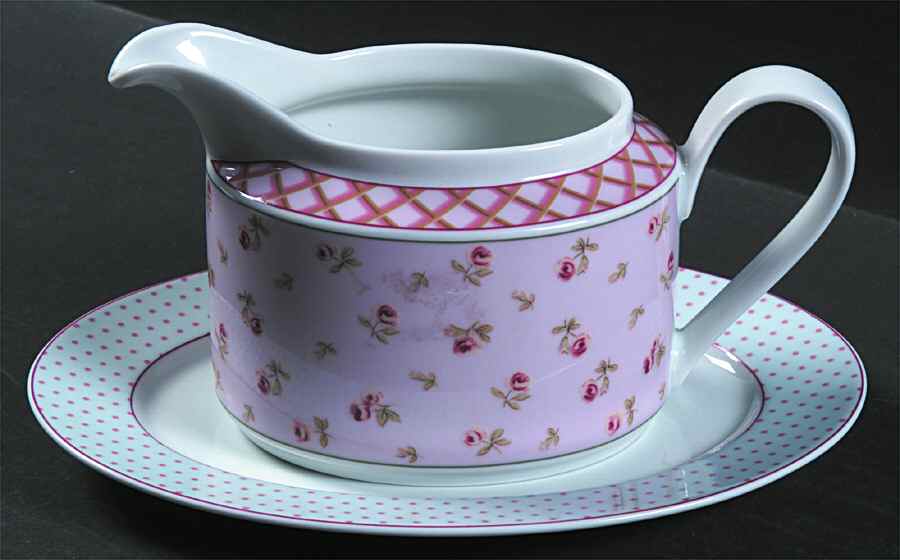 Louisa Gravy Boat & Underplate by Hutschenreuther-1