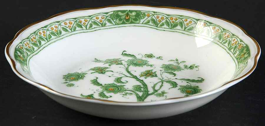 Bonneval (White, Isle De France Shape) Fruit/Dessert (Sauce) Bowl by Haviland-1