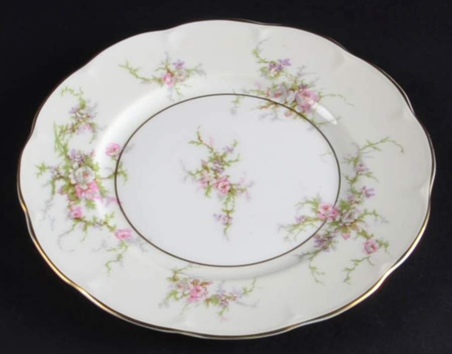 Rosalinde (France, Lutece Shape) Salad Plate by Haviland-1
