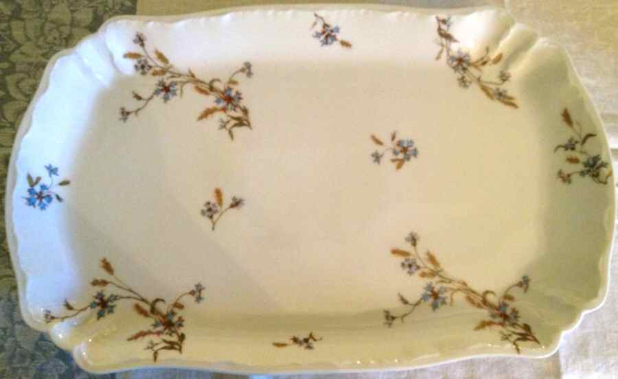 Schleiger 73-1 16" Rectangular Serving Platter by Haviland-1
