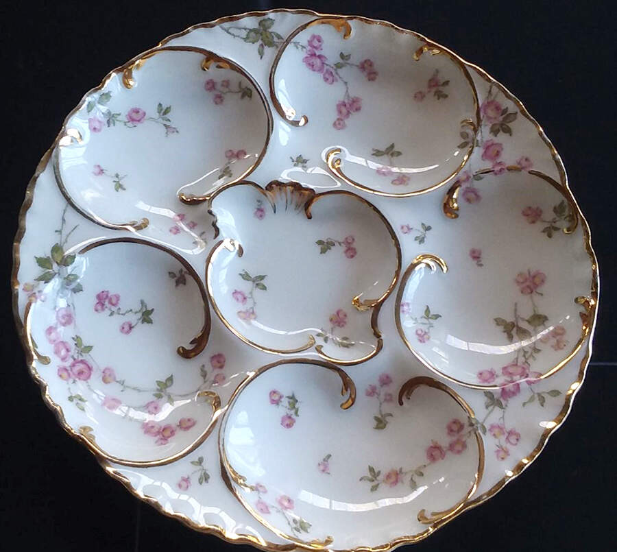 Schleiger 679-1 Oyster Plate by Haviland-1