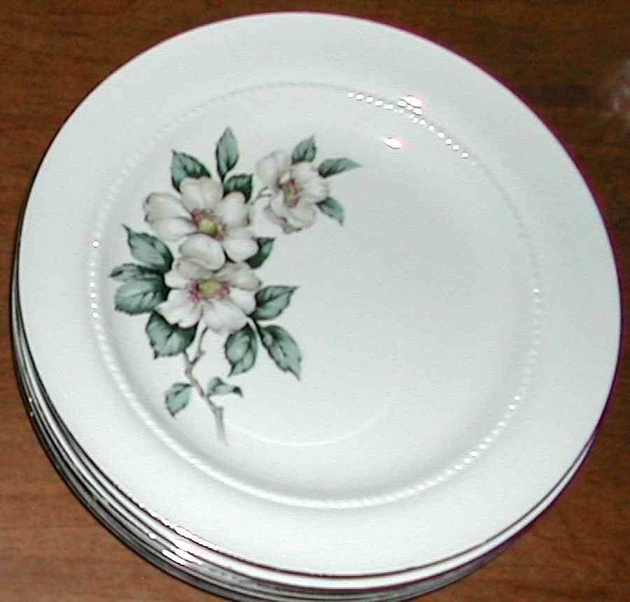 Magnolia Dinner Plate by Hall-1
