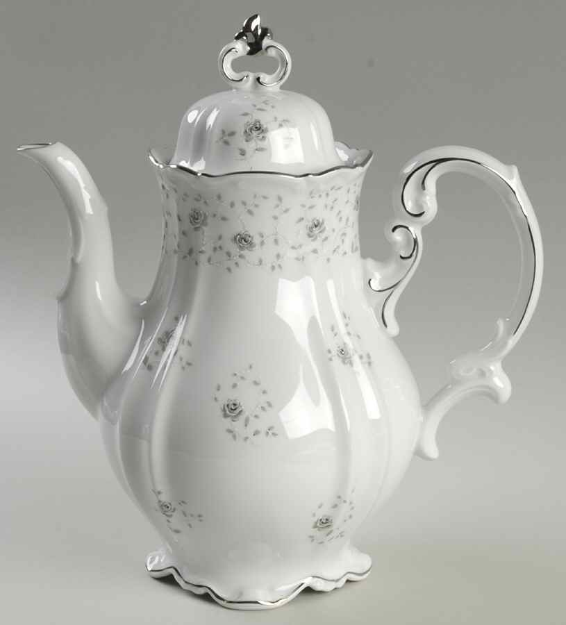Persian Grey Coffee Pot & Lid by Hertel Jacob-1