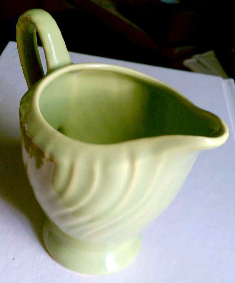 Capistrano Chartreuse Creamer by Hollydale-1