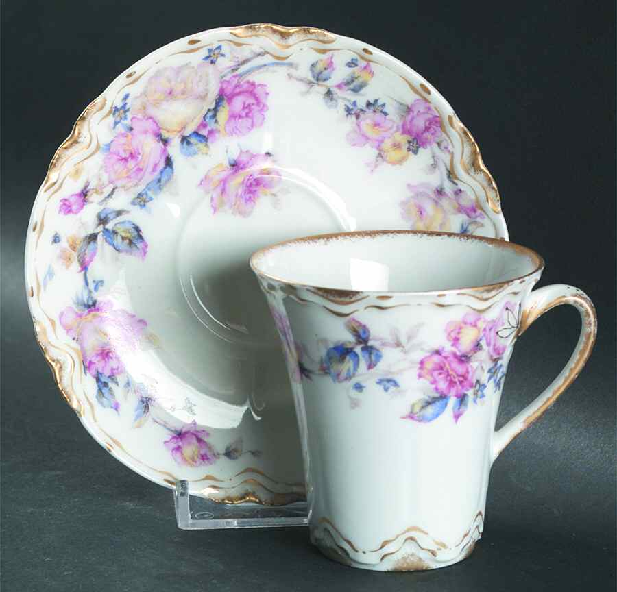 H2670 Chocolate Cup & Saucer Set by Haviland-1