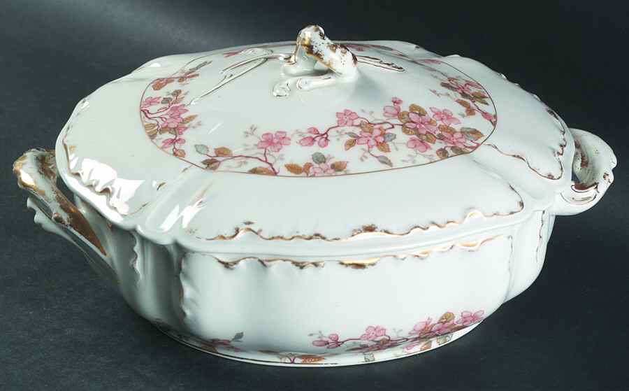 H2678 Round Covered Vegetable by Haviland-1