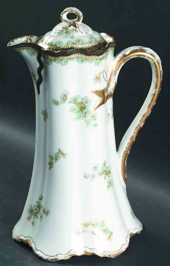 H2684 Chocolate Pot & Lid by Haviland-1