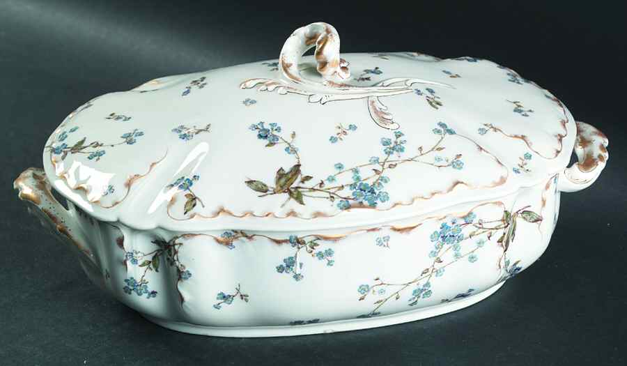 H2685 Oval Covered Vegetable by Haviland-1