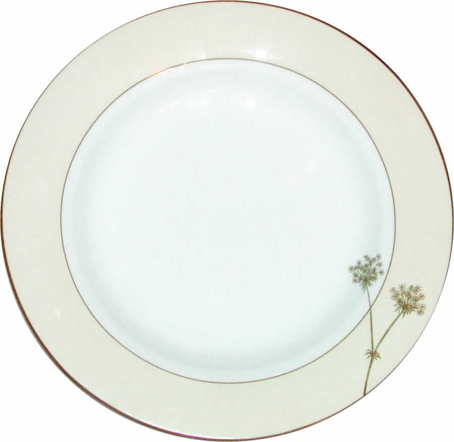 Autumn Flower Salad Plate by Hankook-1