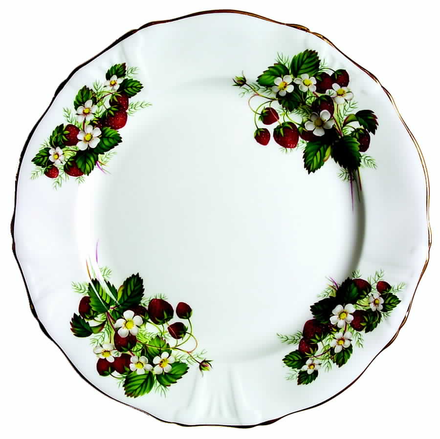 Strawberry Ripe Dinner Plate by Hammersley-1