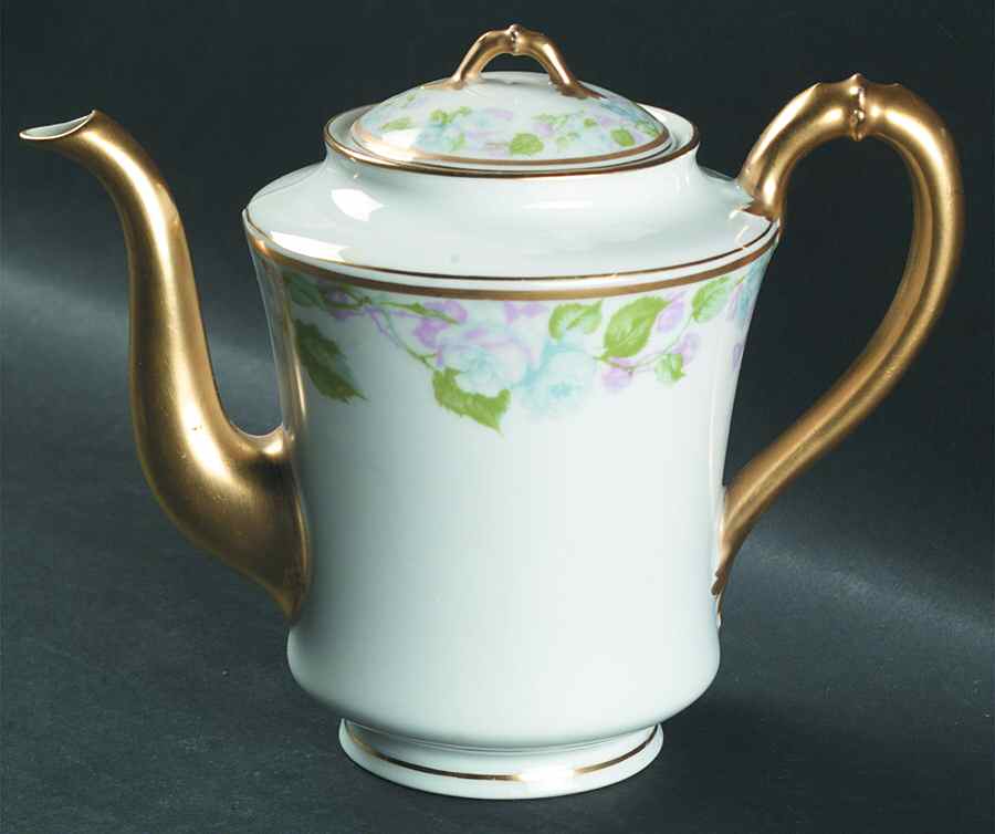 Schleiger 267-1 Teapot & Lid by Haviland-1